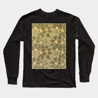 Vine by William Morris, Vintage Textile Art Long Sleeve T-Shirt